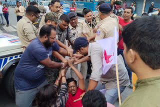 SFI-DYFI Agnipath Protest at Siliguri