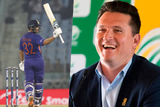 He is applying lot of pressure on selectors Graeme Smith backs Ishan Kishan  Graeme Smith backs Ishan Kishan  ഇഷാന്‍ സെലക്‌ടര്‍മാര്‍ക്ക് വലിയ സമ്മര്‍ദമാണ് നൽകുന്നത്  ഇഷാന്‍ കിഷൻ  ഗ്രെയിം സ്‌മിത്ത്  Graeme Smith on ishan kishan  രോഹിത് ശര്‍മ വിരാട് കോലി കെ എല്‍ രാഹുല്‍