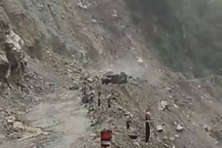 Badrinath Highway closed near Lambagad