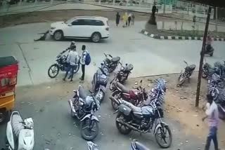 Jabalpur Live video of Hit and Run case