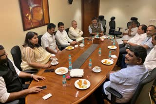 Congress Leaders meeting Over Bbmp Elections