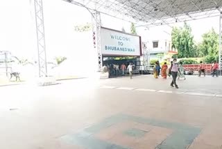 high alert by police force at bhubaneswar railway station