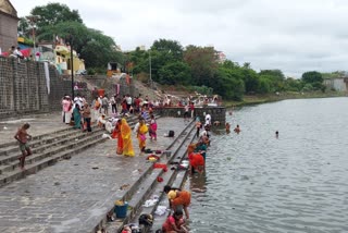 significance of Indrayani river bank at Dehu