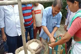 শিৱসাগৰত বানাক্ৰান্তৰ পৰিস্থিতিৰ বুজ ললে বিধায়ক অখিল গগৈ