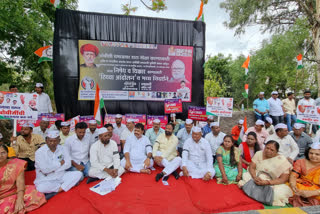 OBC communities protest in Aurangabad