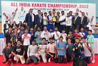 Karate players won medals in Bhiwani