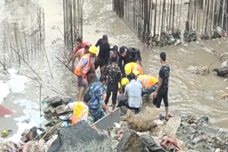 laborers washed away in bhopal drain