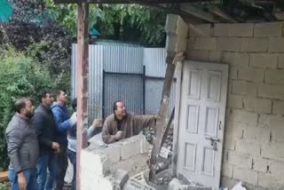 Illegal Construction in Pahalgam