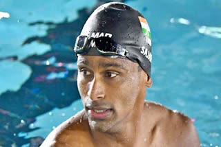 Swimming  World Swimming Championship  Sajan Prakash finishes 25th  fails to make it to the semifinals  साजन प्रकाश  भारतीय तैराक  फिना विश्व चैंपियनशिप