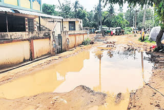 draibage problems in ap districts due to rains