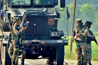 encounter between security forces and terrorists in Sopore, Jammu and Kashmir encounter, Encounter continue in Jammu, ಸೋಪೋರ್‌ನಲ್ಲಿ ಭದ್ರತಾ ಪಡೆ ಮತ್ತು ಉಗ್ರರ ನಡುವೆ ಎನ್‌ಕೌಂಟರ್, ಜಮ್ಮುವಿನಲ್ಲಿ ಮುಂದುವರಿದ ಎನ್‌ಕೌಂಟರ್, ಜಮ್ಮು ಮತ್ತು ಕಾಶ್ಮೀರದಲ್ಲಿ ಎನ್​ಕೌಂಟರ್​,