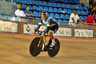 India win bronze at Asian Track Cycling Championships  India at Asian Track Cycling Championships  Asian Track Cycling Championships updates  India cycling news  ಏಷ್ಯನ್ ಟ್ರ್ಯಾಕ್​ ಸೈಕ್ಲಿಂಗ್ ಚಾಂಪಿಯನ್‌ಶಿಪ್ಸ್​ನಲ್ಲಿ ಕಂಚಿನ ಪದಕ ಗೆದ್ದ ಭಾರತ  ಏಷ್ಯನ್ ಟ್ರ್ಯಾಕ್​ ಸೈಕ್ಲಿಂಗ್ ಚಾಂಪಿಯನ್‌ಶಿಪ್ಸ್​ ಭಾರತಕ್ಕೆ ಪದಕ  ಏಷ್ಯನ್ ಟ್ರ್ಯಾಕ್​ ಸೈಕ್ಲಿಂಗ್ ಚಾಂಪಿಯನ್‌ಶಿಪ್ಸ್​ ಅಪ್​ಡೇಟ್​ ಏಷ್ಯನ್ ಟ್ರ್ಯಾಕ್​ ಸೈಕ್ಲಿಂಗ್ ಚಾಂಪಿಯನ್‌ಶಿಪ್ಸ್​ 2022  ಏಷ್ಯನ್ ಟ್ರ್ಯಾಕ್​ ಸೈಕ್ಲಿಂಗ್ ಚಾಂಪಿಯನ್‌ಶಿಪ್ಸ್​ ಸುದ್ದಿ