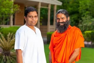 Yoga Guru Baba Ramdev and Acharya Balkrishna