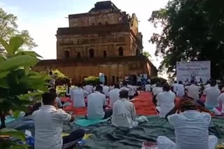 international yoga day celebrations at karenghar