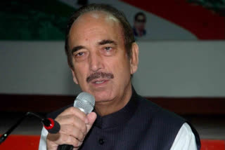 Ghulam Nabi Azad tests covid  positive: غلام نبی آزاد کورونا سے متاثر