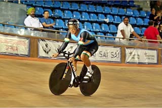 bronze medals  Asian Cycling Championship  India won two bronze medals  sports news in hindi  एशियाई ट्रैक साइकिलिंग चैम्पियनशिप  कांस्य पदक  रोनाल्डो सिंह  बिरजीत युमनाम