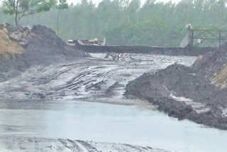 Coal Production stopped in Bhupalpally