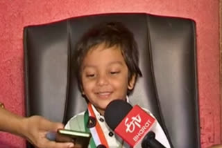 Telangana: Two year old makes to the India Book of records