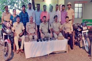 the-sale-of-banned-ganja-in-haveri-five-arrested