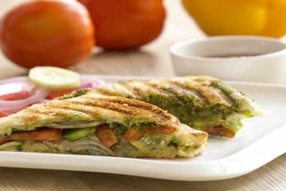 Grilled Vegetable Sandwich