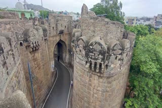 Fateh Darwaza of Golconda Fort