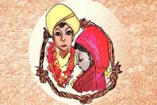 minor marriage case in Uttarakhand  12 year old girl pregnant in dharchula  Uttarakhand crime news  ಉತ್ತರಾಖಂಡ್​ನಲ್ಲಿ 12 ವರ್ಷದ ಬಾಲಕಿಗೆ ಎರಡೆರಡು ಮದುವೆ  ಬೆರಿನಾಗ್​ನಲ್ಲಿ ಅಪಾಪ್ತ ಬಾಲಕಿಗೆ ಎರಡೆರಡು ಮದುವೆ ಮಾಡಿದ ಹೆತ್ತ ತಾಯಿ  ಉತ್ತರಾಖಂಡ್​ ಅಪರಾಧ ಸುದ್ದಿ