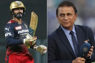 Dinesh Karthik will certainly be on the flight to Australia for T20 World Cup, feels Gavaskar