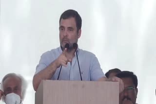 Rahul gandhi addressing in aicc, Rahul gandhi on sachin pilot