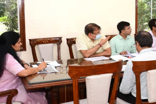 PM KUSUM Component scheme review meeting by CS, 1 lakh solar pumps to be installed