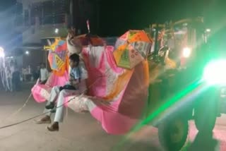 Baraat On Bulldozer