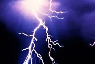 husband died, wife injured due to lightning in nabarangpur