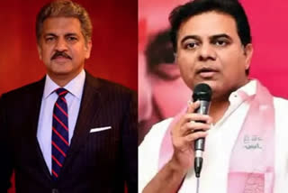 Anand Mahindra tweet on KTR