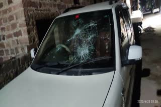 vandalized vehicles in Jodhpur