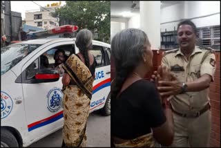 bengaluru police helps old woman who forgot her address