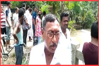 BJP leader Rajen Gohain reacts on river dam