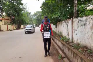 Padyatra carrying message of deaddiction