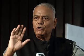 Presidential candidate Yashwant Sinha