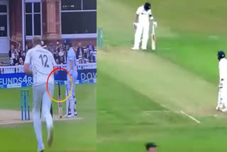 Virat Kohli attempts Joe Root s bat balancing technique  Virat Kohli  Joe Root  india vs Leicestershire warm up match  റൂട്ടിന്‍റെ ബാറ്റ് ബാലന്‍സിങ്‌ അനുകരിക്കാന്‍ ശ്രമിച്ച് കോലി  വിരാട് കോലി  ജോ റൂട്ട്