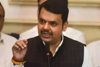 Devendra Fadnavis in Delhi