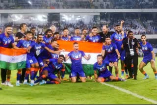 FIFA Ranking  FIFA  India make BIG gains in FIFA Ranking  India FIFA Ranking  ഫിഫ റാങ്കിങ്  ഫിഫ റാങ്കിങ് ഇന്ത്യയ്‌ക്ക് നേട്ടം  ഇന്ത്യന്‍ ഫുട്‌ബോള്‍ ടീം റാങ്കിങ്  Indian football team rankings