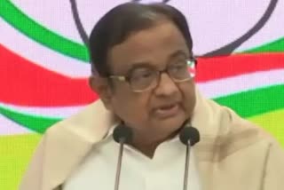 Congress leader P Chidambaram news today