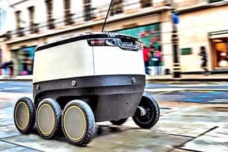 ફૂડ ડિલિવરી કરવા માટે હવે રોબોટ દરવાજો ખખડાવશે,દેશનો પહેલો પાર્સલ કેરી રોબો તૈયાર
