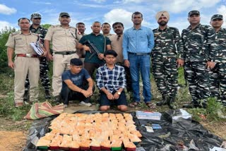 Drugs seized at Assam Nagaland border