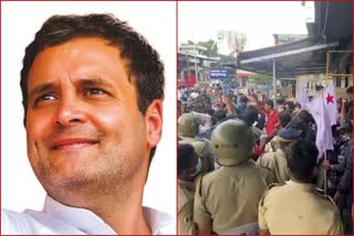SFI march to Rahul Gandhi's office; office ransacked
