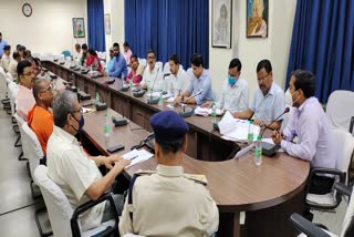 District administration meeting regarding organization of Rath Yatra Mela in Ranchi