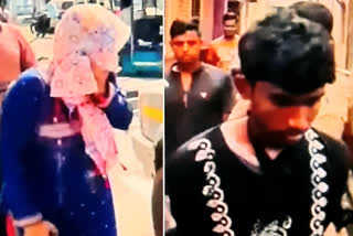 Burqa clad man arrested at behrampore in murshidabad