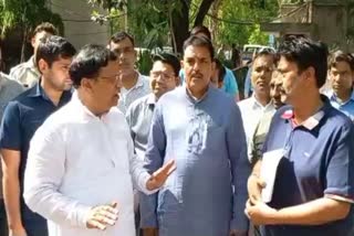 Kamal Gupta visit Faridabad Municipal Corporation