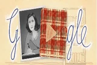 Google Doodle is honoring Anne Frank  Anne Frank  ഹോളോകോസ്റ്റ് ആക്രമണങ്ങള്‍  ആൻ ഫ്രാങ്കിന് ആദരവുമായി ഗൂഗിള്‍ ഡൂഡിൽ  ആൻ് ഫ്രാങ്കിന്‍റെ ഡയറി കുറിപ്പുകള്‍  ദ ഡയറി ഓഹ് ആൻ ഫ്രാങ്ക്  the diary of anne frank  ഒരു പെൺകുട്ടിയുടെ ഡയറി