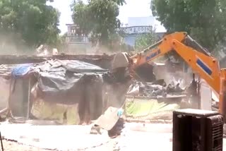 bulldozer Action in Rewari