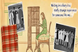 Google Doodle tribute to Anne Frank, Diary of a Young Girl news, 75th anniversary of the publication of Anne Frank diary, Anne Frank diary news, ಆನ್ ಫ್ರಾಂಕ್‌ಗೆ ಗೂಗಲ್ ಡೂಡಲ್ ಗೌರವ, ಯಂಗ್ ಗರ್ಲ್ ಡೈರಿ ಸುದ್ದಿ, ಆನ್ ಫ್ರಾಂಕ್ ಡೈರಿಯ 75 ನೇ ವಾರ್ಷಿಕೋತ್ಸವ, ಆನ್ ಫ್ರಾಂಕ್ ಡೈರಿ ಸುದ್ದಿ,